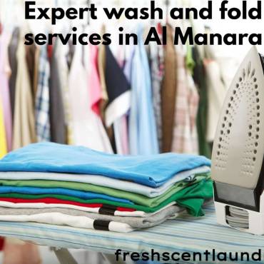 Expert wash and fold services in Al Manara