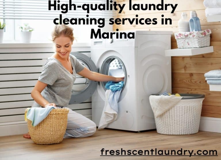 High-quality laundry cleaning services in Marina