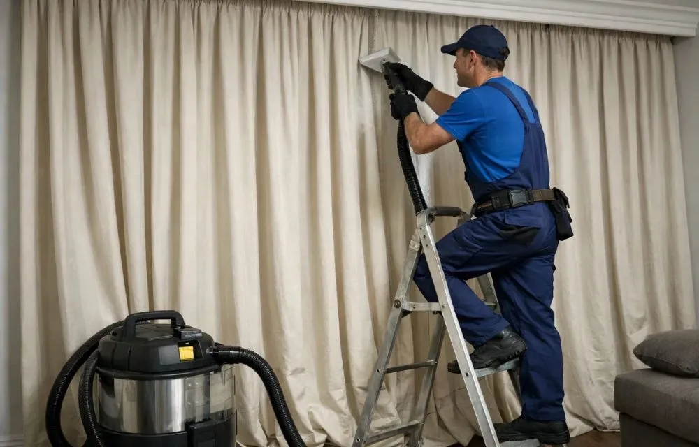 Curtain Cleaning vs Washing Curtains at Home
