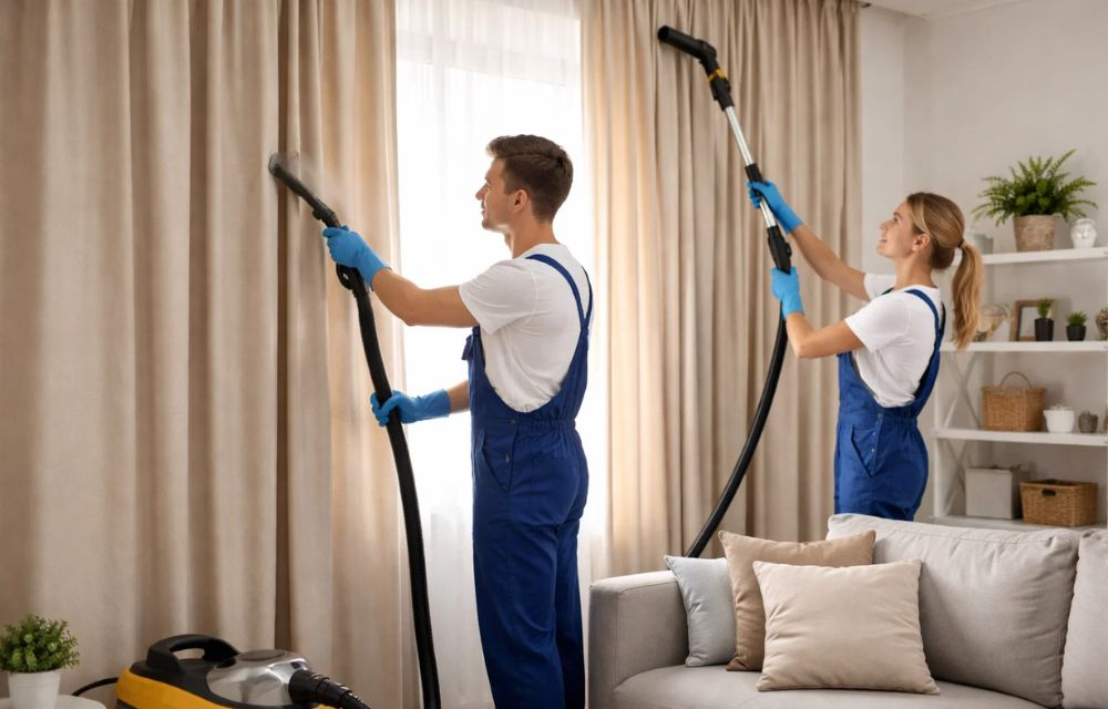 Steam vs Dry Curtain Cleaning Key Differences